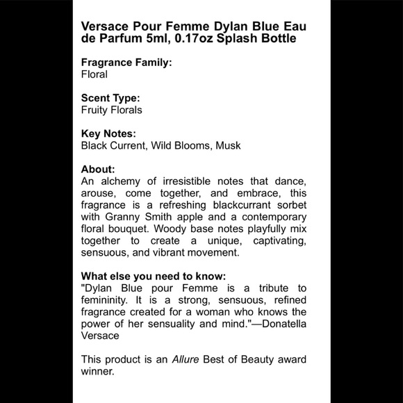 Versace Dylan - Picture 2 of 2